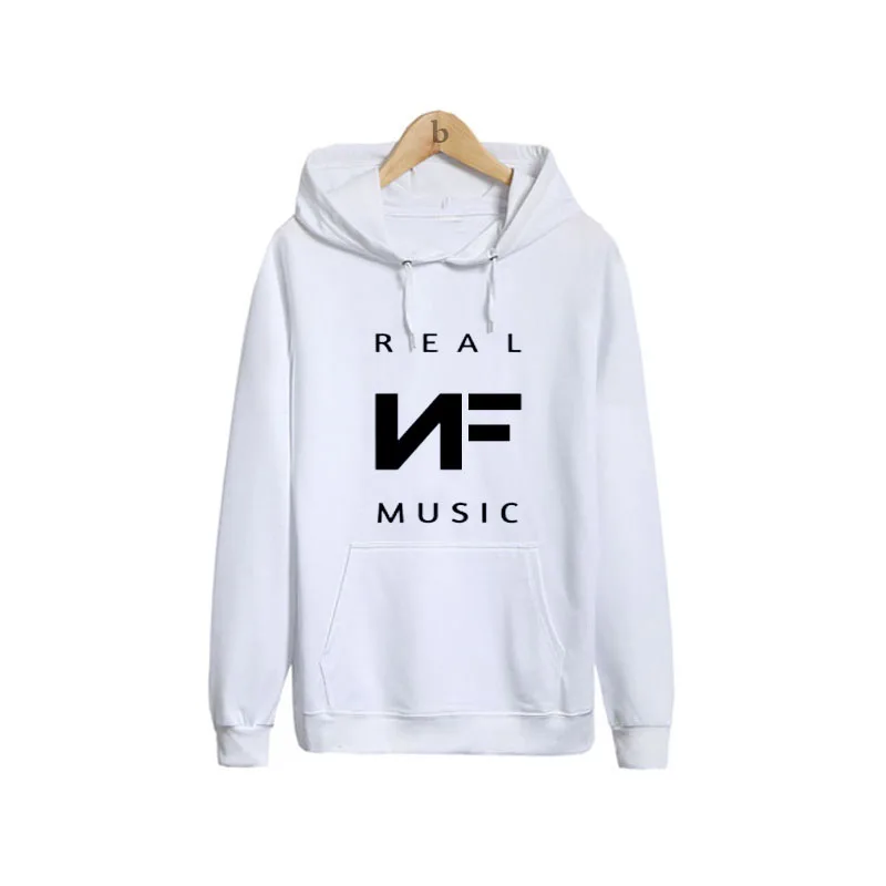 Pkorli Moleton Masculino Slim NF Hoodies Men Sweatshirt Long Sleeve Pullover Hooded Men'S Letters Printed Rapper Hoody