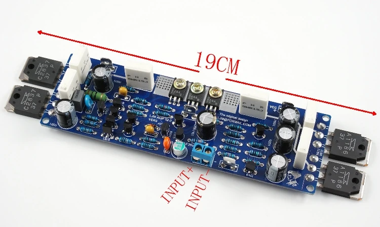 LJM DIY Stereo L12-2 Audio Two Channel Power Amplifier Kit