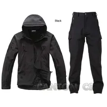 Высокое качество TAD V 4,0 мужские уличные охотничьи походные водонепроницаемые ветрозащитные пальто из полиэстера куртка с капюшоном TAD флисовая куртка+ брюки