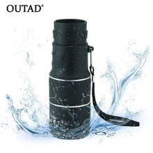 OUTAD 8000 м 16x52 высокой четкости Компактный Монокуляр зум телескоп покрытие оптические линзы для охоты кемпинга наблюдения