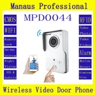 Best Price as low as $112.70 Professional Smart Home WiFi Wireless Magnetic Lock RFID Video Door Phone Intercom System Home Improvement Visual DoorBell D44C