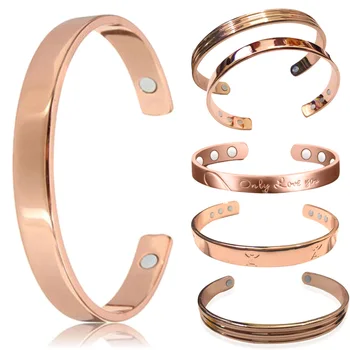Magnetic Opening Pure Copper Bracelet Therapy Arthritis Healing Magnets Men Women Cuff EK-New
Magnetic Opening Pure Copper Bracelet Therapy Arthritis Healing Magnets Men Women Cuff EK-New