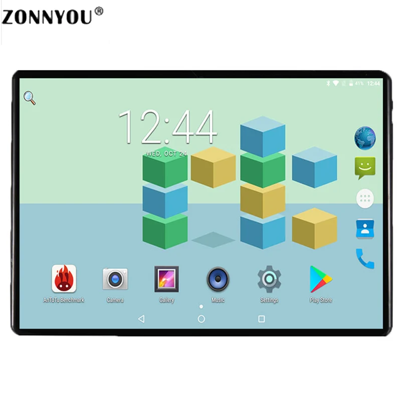 

2019 New 10.1 inch Tablet PC Android 9.0 3G Phone call Octa core 4GB/64GB IPS Wi-Fi Bluetooth Dual SIM Children's tablets PC