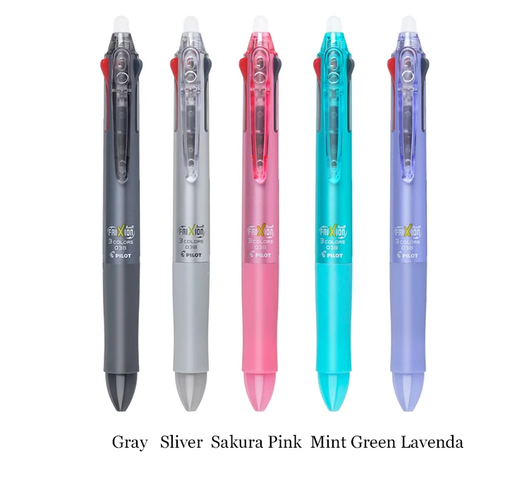 Оригинальная японская ручка-пилот, 3 цвета, милая гелевая ручка, 0,38 мм, стираемая ручка, 0,5 мм, удобная ручка, Kawaii, школьные принадлежности, канцелярские принадлежности