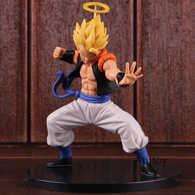 Dragon Ball Z Gogeta Супер Saiyan Banpresto рисунок Колизей ПВХ DBZ фигурку Коллекционная модель игрушки