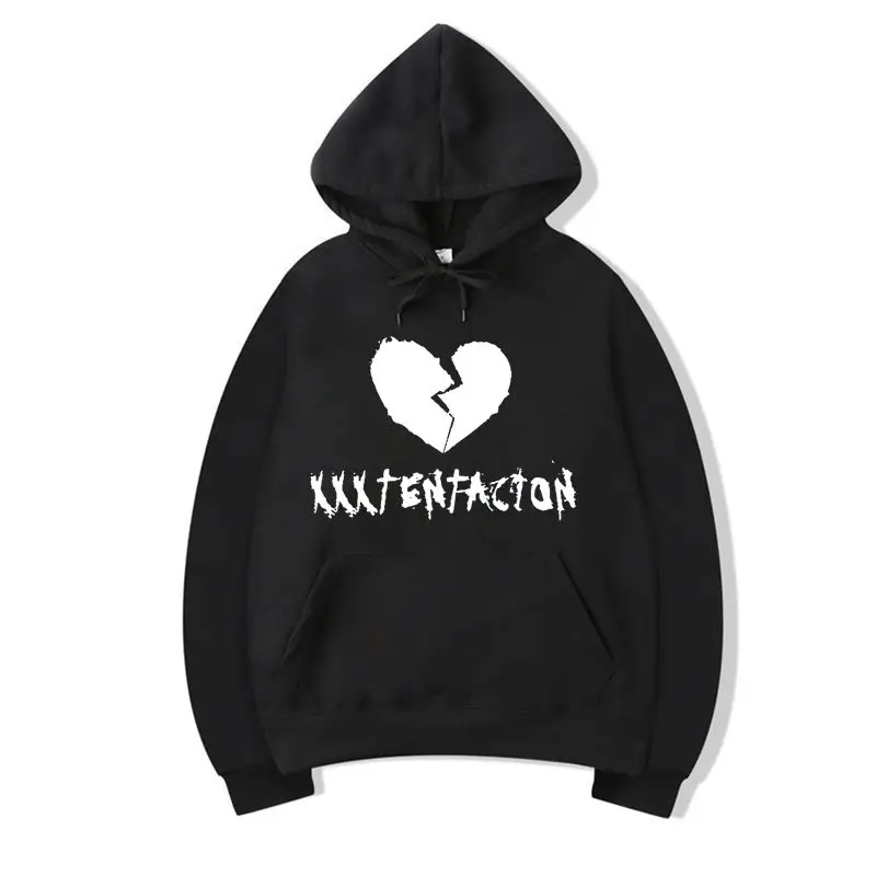 

Hip Hop XXX Tentacion Hoodies Men Sweatshirts Hooded Pullover Casual Women Homme Harajuku Fashion Sweatshirts Men Long Sleeve