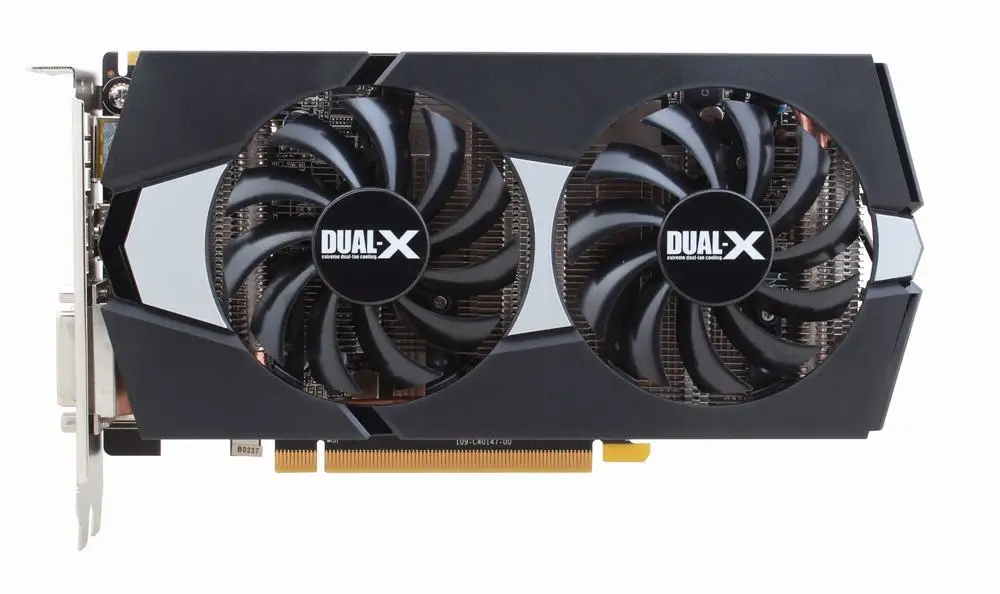 Б/у, игровая Видеокарта Sapphire AMD Dual-X R9 270 2G D5