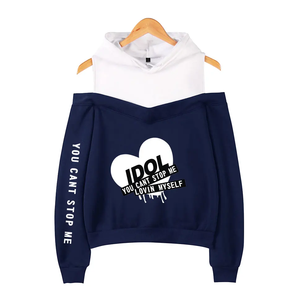  New Fashion Kpop Bangtan Hoodie Sweatshirt IDOL You Can't Stop Me Love Myself women's Bangtan Boys 