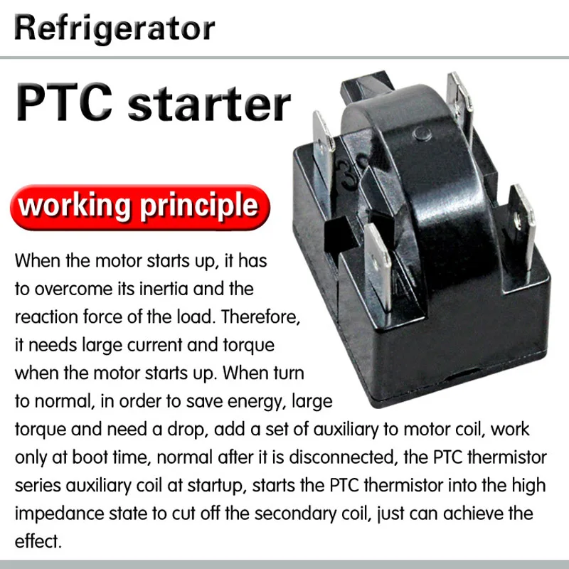 3 Pins 12 ohms Refrigerator PTC Starter Relay Black / Compressor Relay| Refrigerator Parts| - AliExpress Refrigerator 3 Pin Starter Relay Wiring Diagram AliExpress