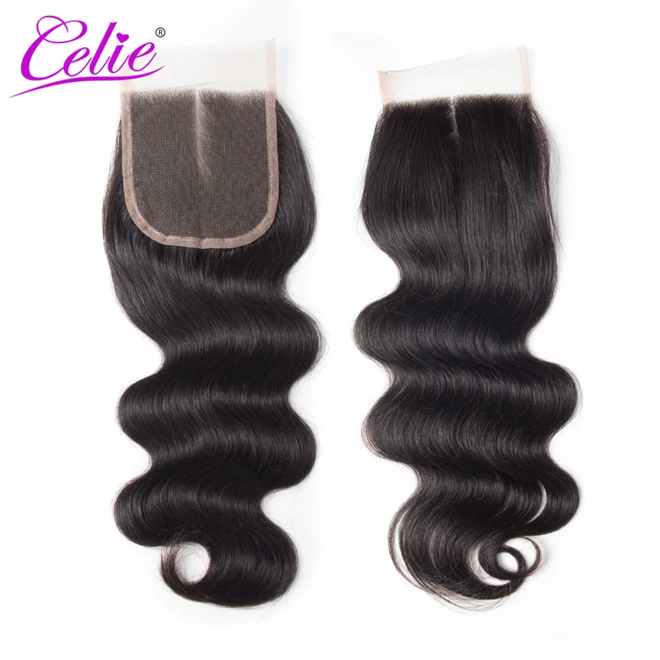 Celie-Hair-Body-Wave-Bundles-With-Closure-Brazilian-Hair-3-Bundles-With-5x5-Lace-Closure-Remy (4)