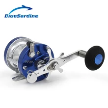 6+ 1BB 5,2: 1 Правая рука baitcasing барабан катушки лодка Троллинг катушки для наживки морской рыбалки снасти