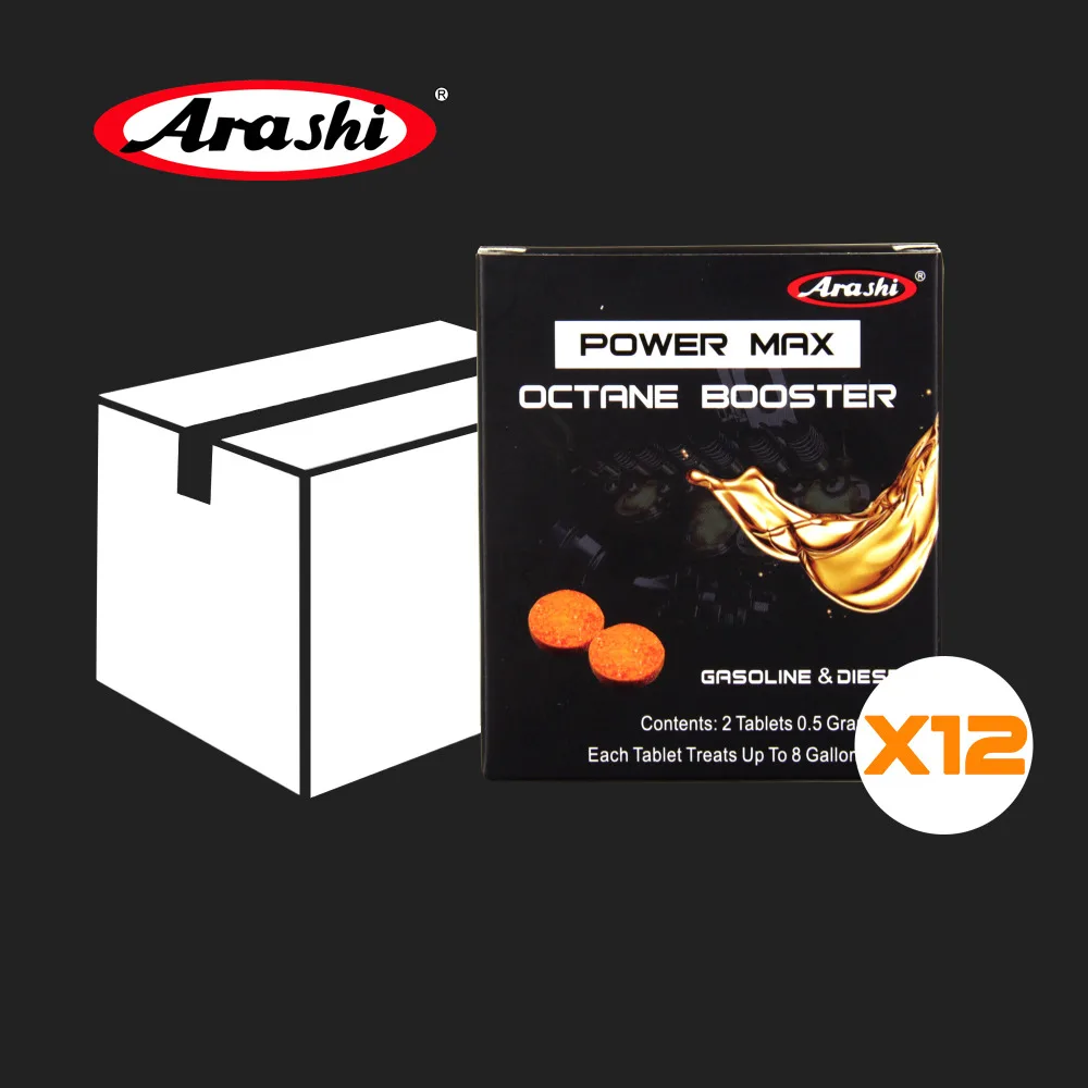 

Arashi 12 Packs Diesel Fuel Additive Injector Petrol Gasoline Cars Vehicles Engine Booster Oil Cleaner For BMW 2018 Power Max
