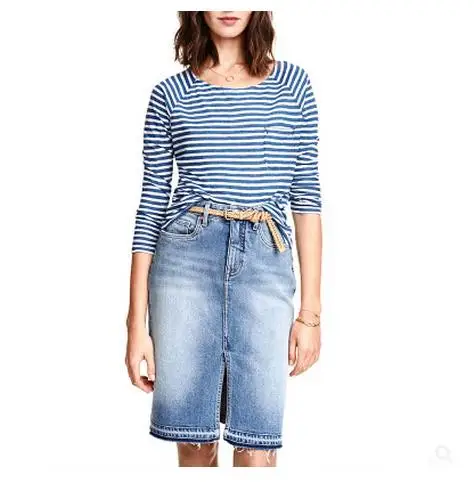 2019 Для женщин летние Высокая Талия облегающие шорты юбка-тубус на бедрах моющийся наколенник Длина Skitts S/2Xll Джинсы Короткие Saias джинсы Femme K315