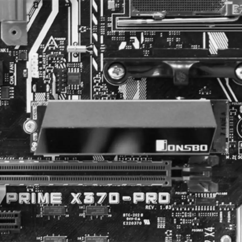 M.2 радиатор SSD кулер NVME NGFF 2280 твердотельный жесткий диск радиатор пассивный теплоотвод алюминиевый радиатор