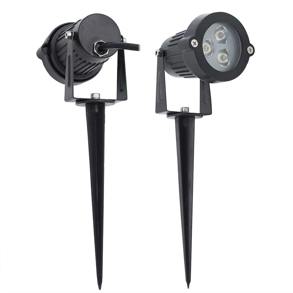 

9W LED Lawn Light AC 85-265V Outdoor Spike Lamp Waterproof IP65 Street Bulb Lighting For Garden Decoration Christmas 220V 110V