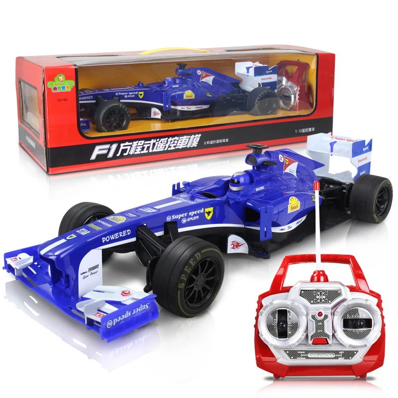 Игрушечный автомобиль для детей 727-S5 1:12 20 км/м высокоскоростной F1 формула RC гоночный автомобиль модель Формула Машина чемпиона электронная игрушка-лучший подарок