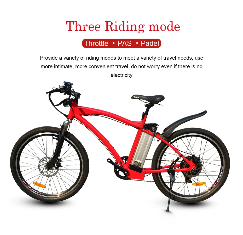 Clearance 48V 500W Electric Bike Bicycle Mountain Ebike 48V 12ah Lithium Battery 26" 2.125 MTB e Bike Powerful E-bike bicicleta electrica 9