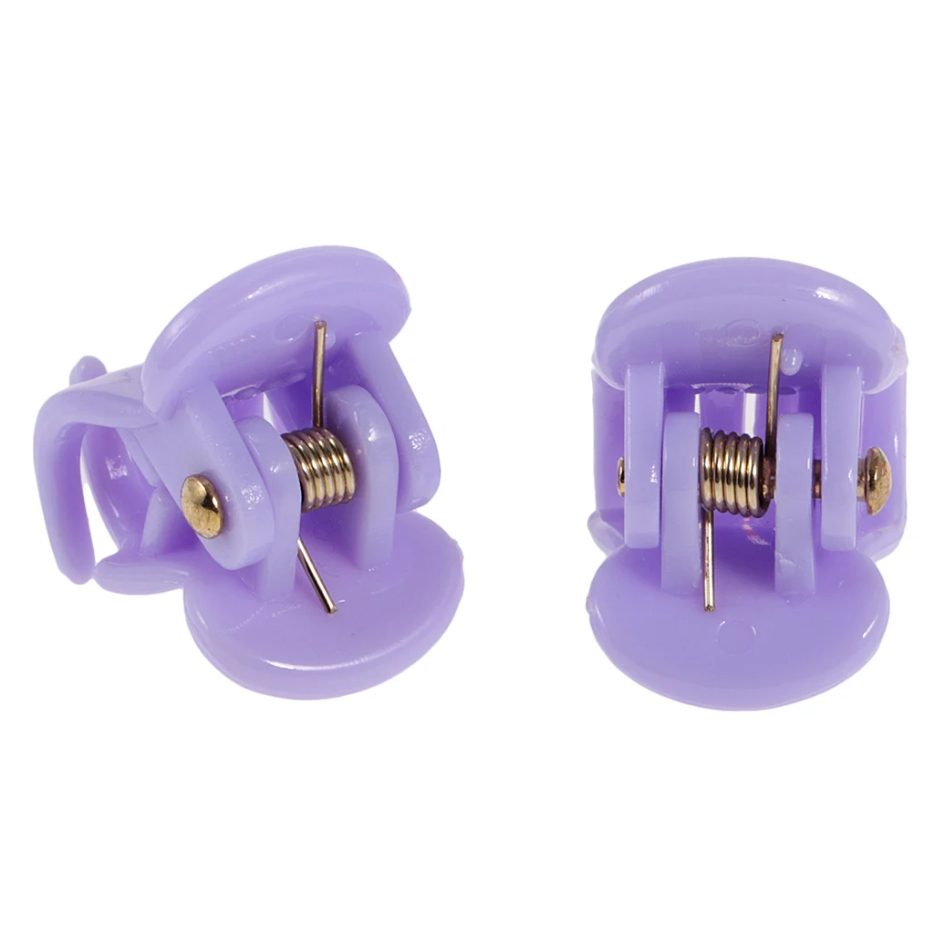 12 Pieces/ Lot Resin Lady Girl Mini Hair Resin Claws Clamps Clips Hair Grips for Holding Hair up and Styling