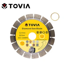 TOVIA Diamond Circular Saw Blades Diamond Saw Disc 125mm Cutting Stone Granite Marble Concrete Cutting Tool Blade