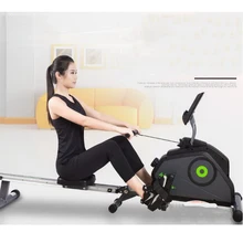 170916/Rowing machine household mute folding rowing magneticcontrol indoor drawing weight loss abdomen fitness equipment