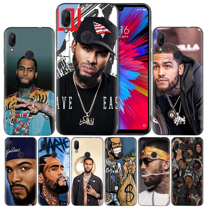 

Dave East Silicone Case Cover for Xiaomi Redmi Note 7 7A 7S K20 Y3 6 6A S2 GO 5X 6X Mi A1 A2 8 Play Lite Pro Poco F1