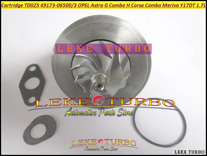 Turbo Cartridge CHRA Core TD025 49173-06500 49173-06501 49173-06503 Turbocharger For OPEL Astra Combo H Corsa Meriva Y17DT 1.7L (5)