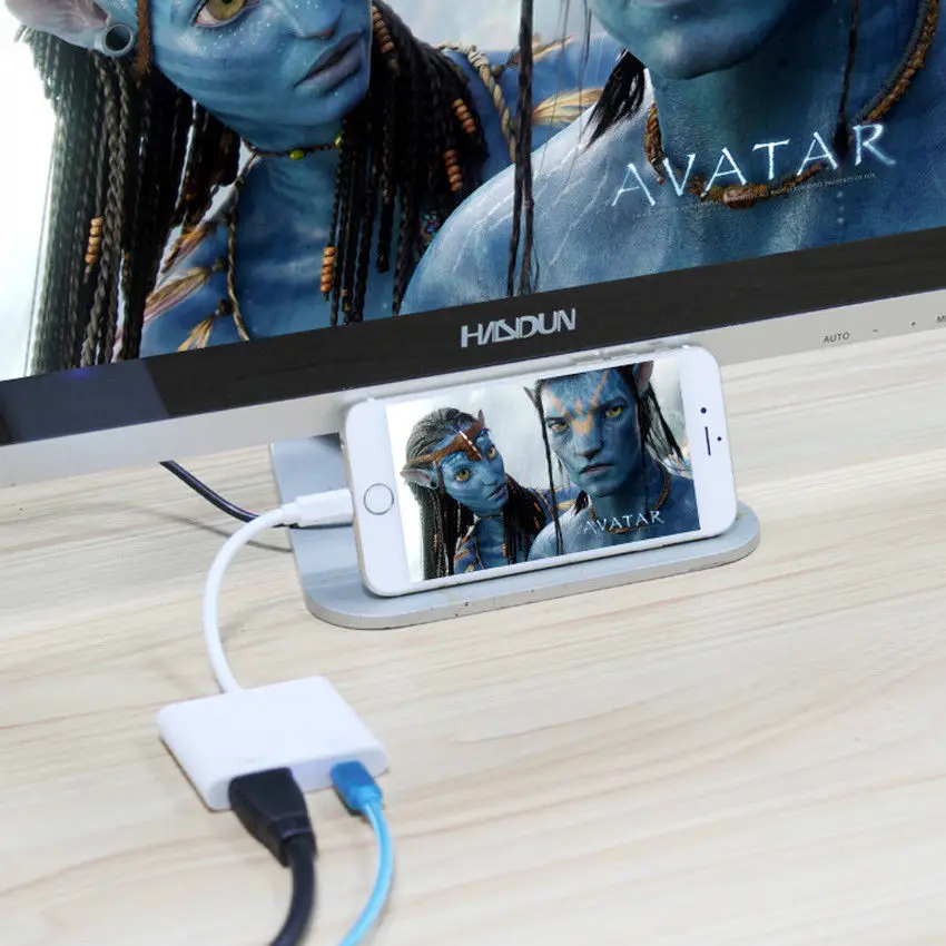 Для Lightning-Digital AV HDMI 4K USB кабель для iPhone-HDMI разъем адаптера 1080P HD адаптеры для iPhone XS X iPad Air 3