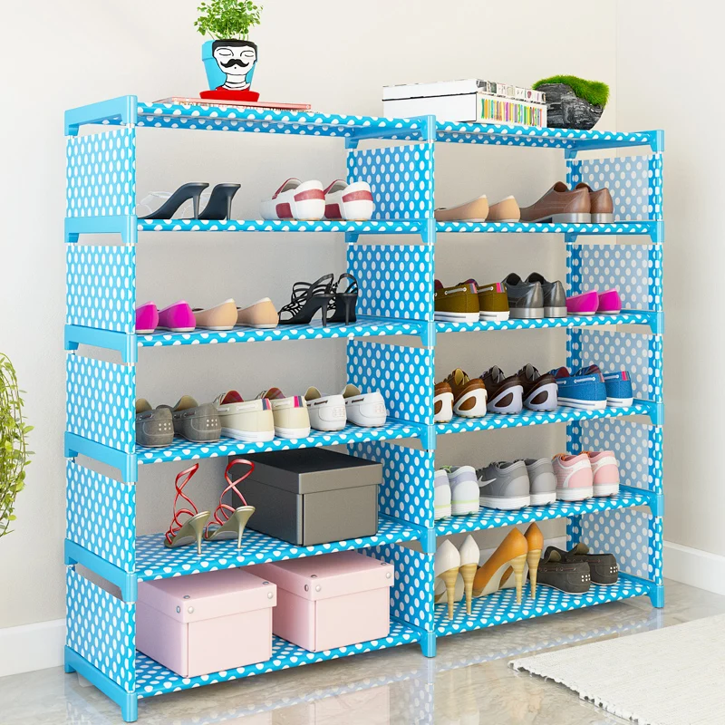 5 طبقات 10 الشبكة رف الأحذية غير المنسوجة النسيج حذاء التجمع مجلس الوزراء أثاث غرفة المعيشة المنزل أحذية المنظم التخزين مجلس الوزراء