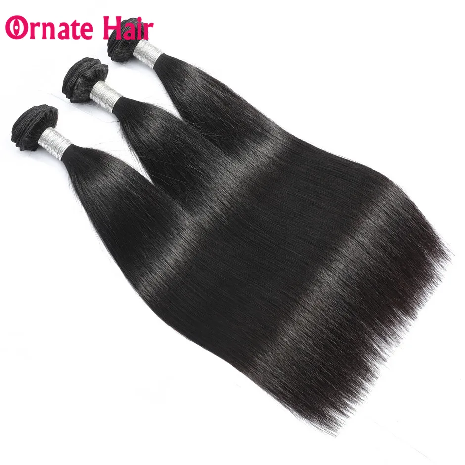 Ornate Brazilian Straight Hair Bundles With Frontal Non Remy Human Hair Bundles With Closure 13X4 Lace Frontal With Hair Bundles Ornate Brazilian Straight Hair Bundles With Frontal Non Remy Human Hair Bundles With Closure 13X4 Lace Frontal With Hair Bundles