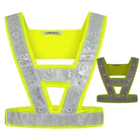 LED Reflective Safety Vest with Lights
