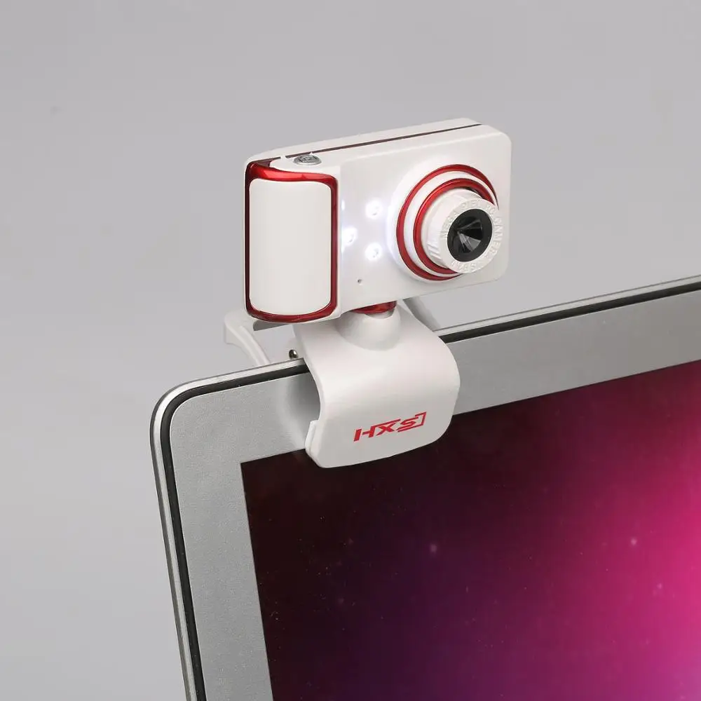 

Newest Webcam USB Megapixel High Definition Camera Web Cam 360 Degree Built-in Microphone Clip-on For Skype Computer desktop
