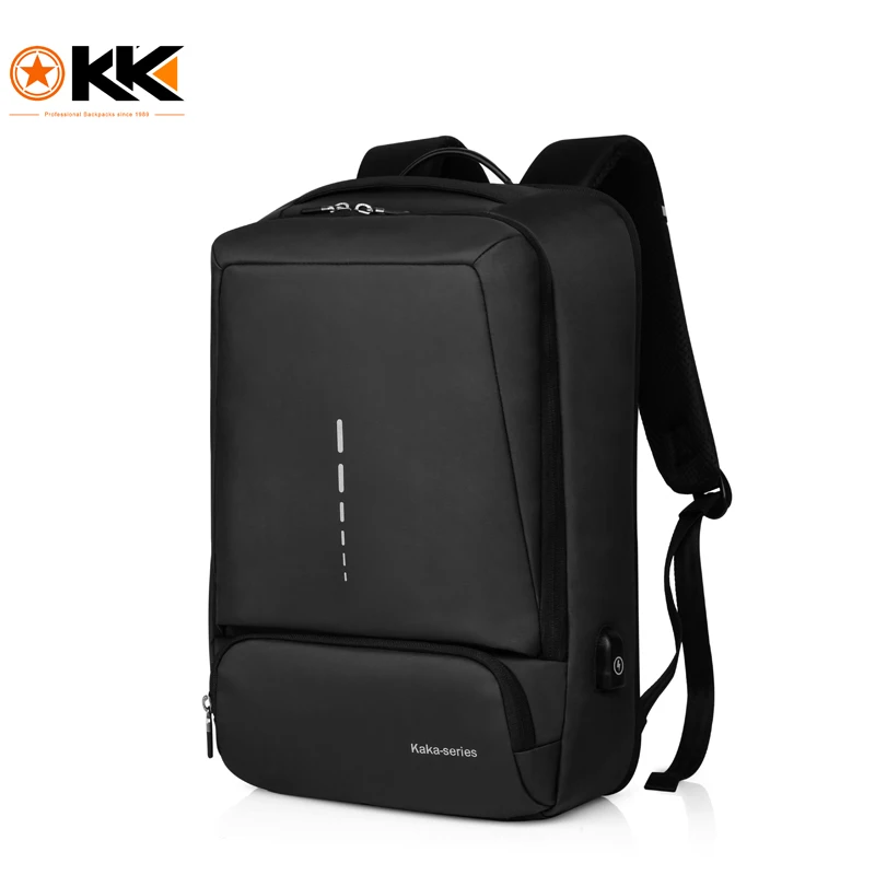

KAKA Brand Japan Style Teenager Multi-function Travel Bag Unisex Solid Soft Bag Men Big Capacity Business Bag Book Bag for Boy