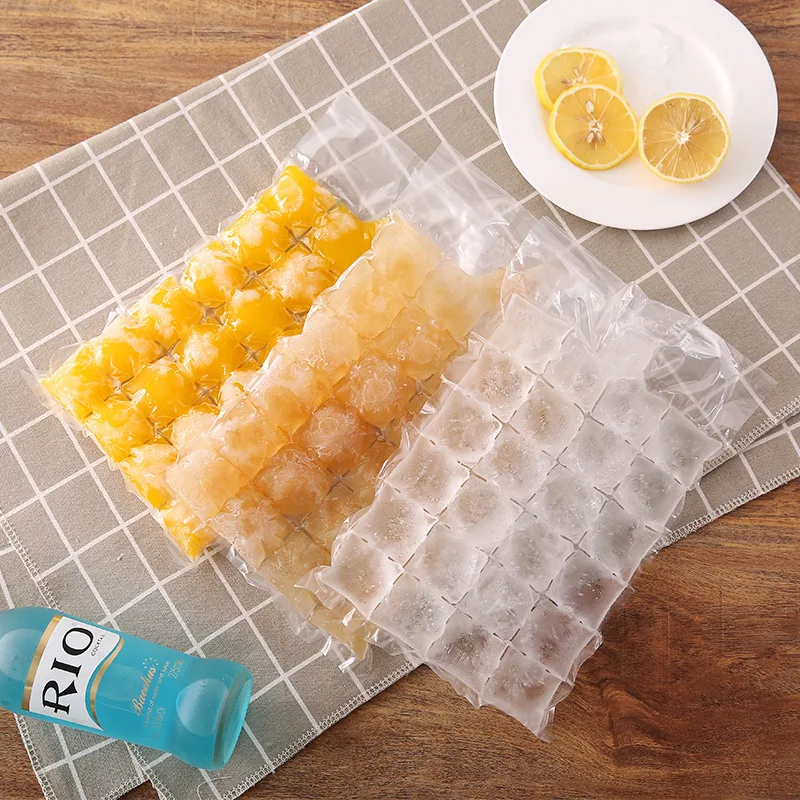 

Self-sealing ice block mould DIY Practical Disposable Self Sealing Ice Maker Bag with Funnel Cube Bag Mold PVC Fridge Freezer