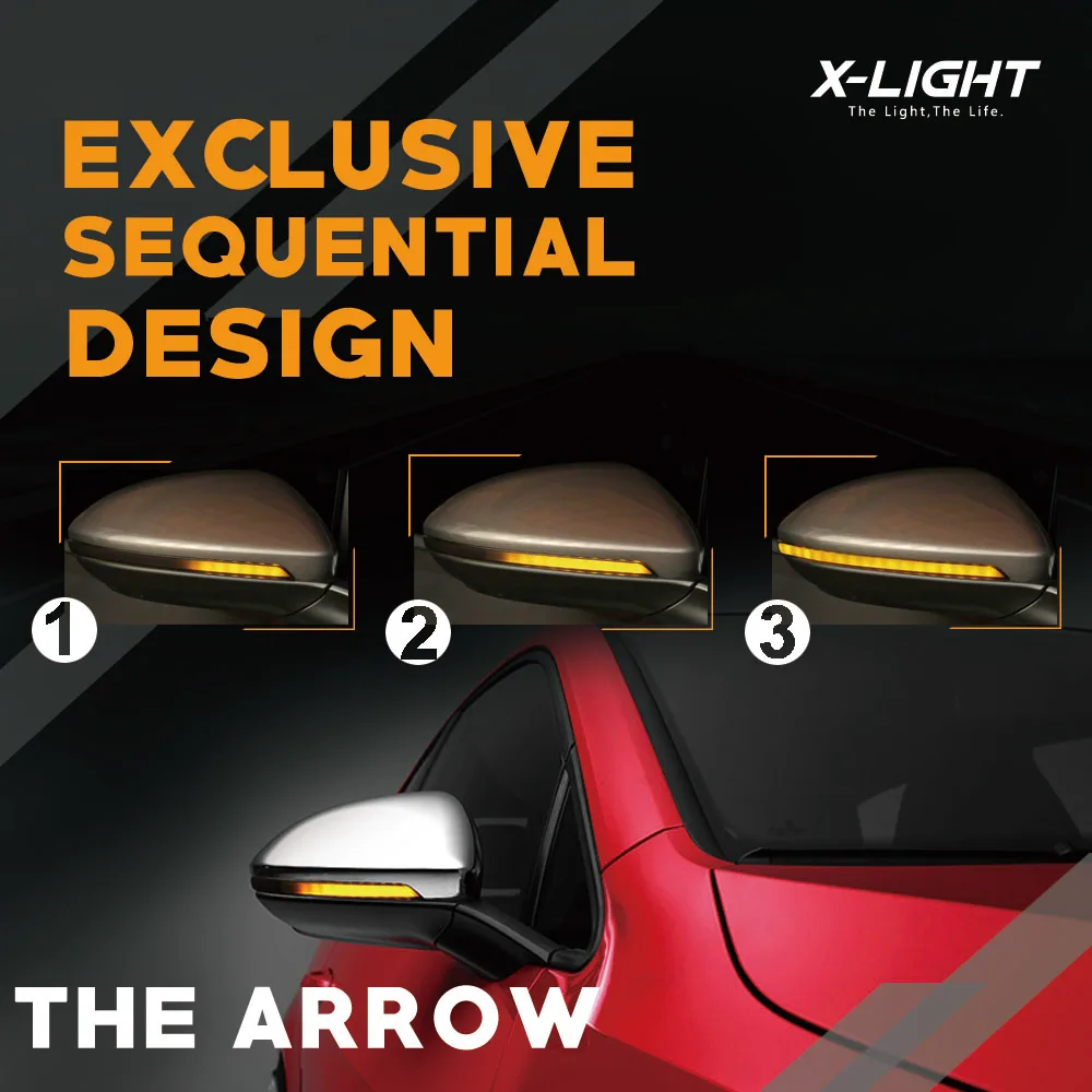 Dynamic Side Mirror Sequential Blink Turn Signal Light For Audi A6 C7 RS6 12-17 Dynamic Side Mirror Sequential Blink Turn Signal Light For Audi A6 C7 RS6 12-17