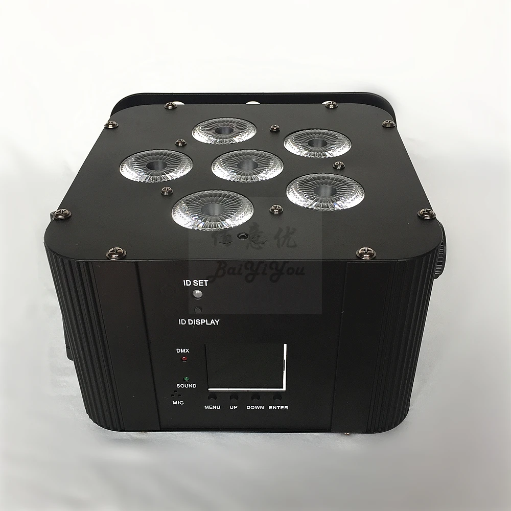 6pcs Battery Flat PAR 02