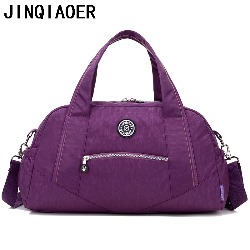 Женская сумка-мессенджер, роскошные сумки, женские сумки, дизайнерские сумки на плечо, женская сумка через плечо, большая нейлоновая сумка-тоут для ноутбука, Bolsa - Цвет: purple