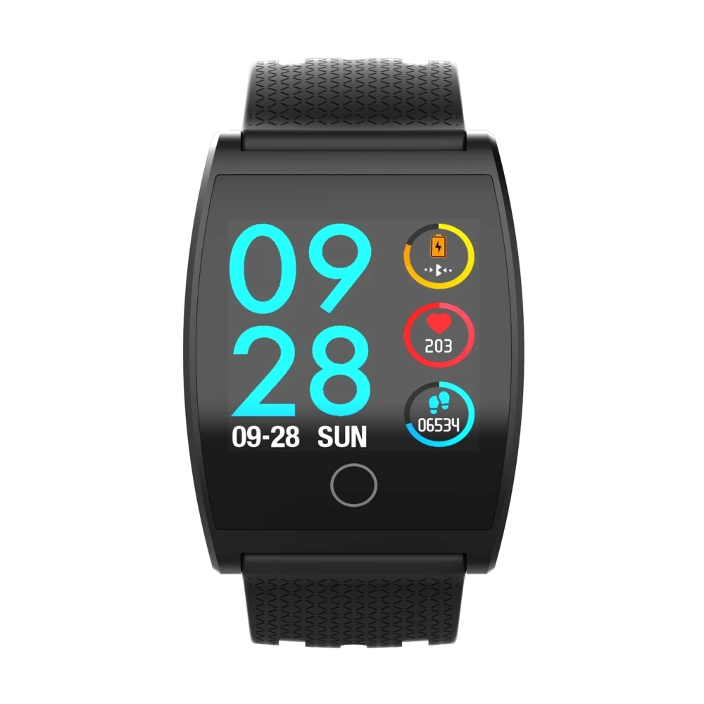 EXRIZU QS05 Smart Watch Sport Wristband Band Color Screen Calorie Exercise Heart Rate Blood Pressure Monitor Wearable Devices