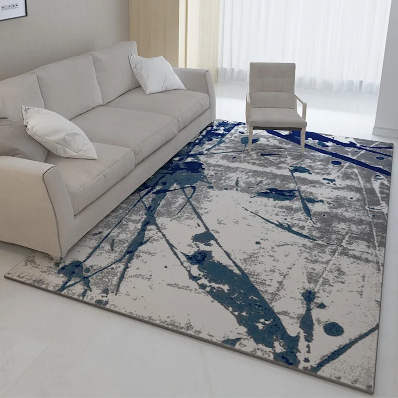 

Nordic Ink Carpet bedroom living room full of lovely room bedside rug kids room table sofa tatami rectangular pad anti-skid Home