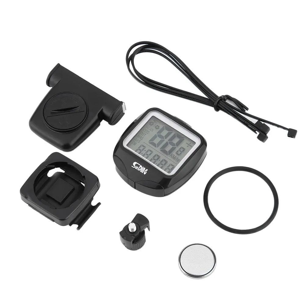 SUNDING SD-573C1 Mini Waterproof Wireless Bicycle Computer Stopwatch