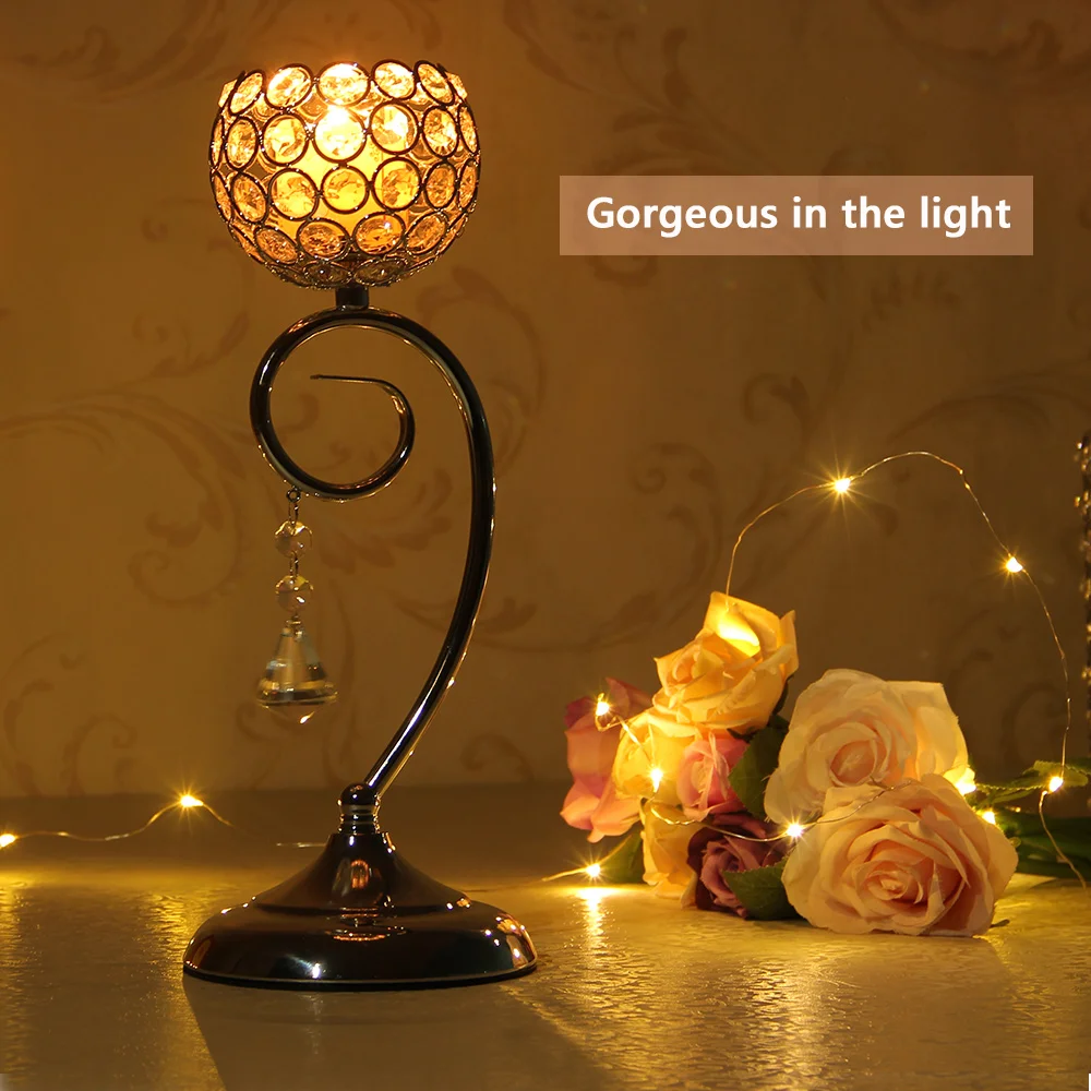Crystal Candlestick Candle Stand For Father S Day Gifts Home