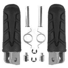 Front Footrests Foot Pegs For Honda CB600 98-06 Hornet600 CB500 400 100 750 for Varadero XL1000V NT400 BROS400 BROS650 NT650