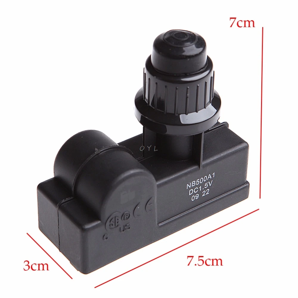 BBQ Gas Grill Replacement 1 Outlet AA Battery Push Button Ignitor Igniter New
