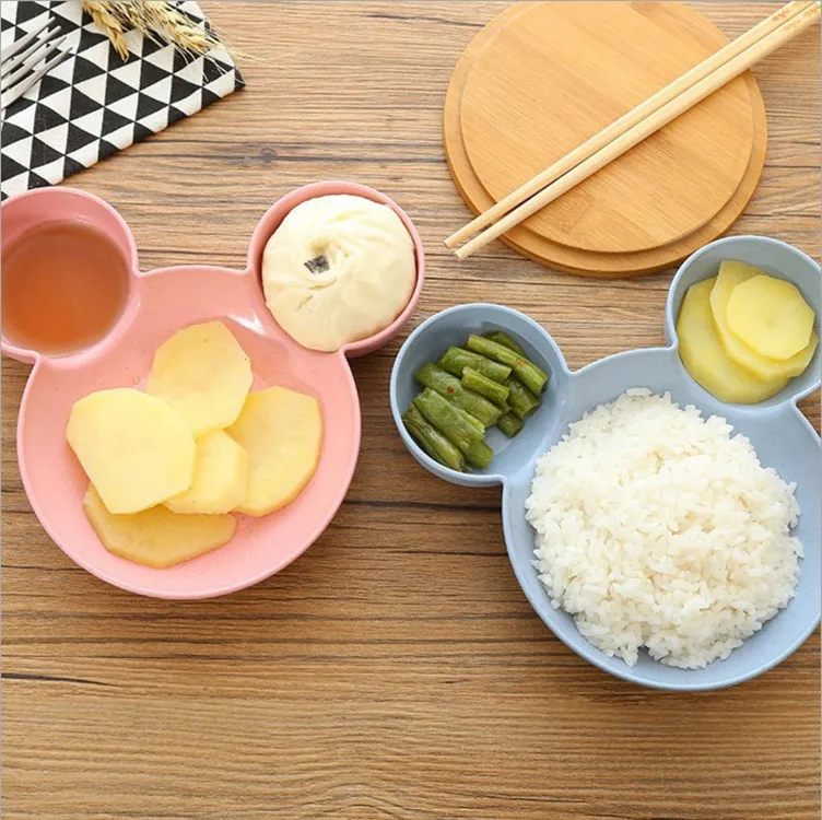 Mickey Bamboo Baby Tableware Kids Divided Bowl FOOD GRADE ECO Children Baby Plate Baby Feeding Dinnerware Eating Food Dishes Mickey Bamboo Baby Tableware Kids Divided Bowl FOOD GRADE ECO Children Baby Plate Baby Feeding Dinnerware Eating Food Dishes