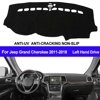 

TAIJS Car Dashboard Cover Dash Mat Dash Board Pad Carpet Dashmat Anti-UV For Jeep Grand Cherokee WK2 2011- 2015 2016 2017 2018