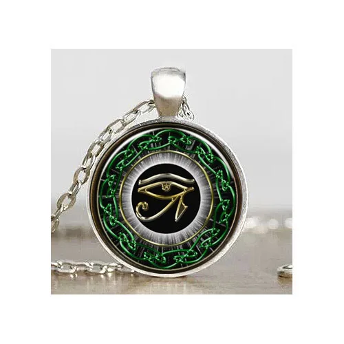 Ожерелье с подвеской в виде черного глаза хора 1 шт./лот|gifts for elderly men|gift bags jewelryjewelry
