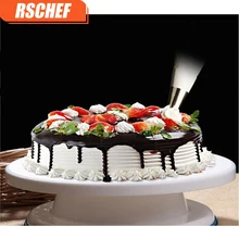 Новые DIY украшения для тортов поворотный стол вручную вращающаяся подставка для торта в форме круга подставка для кексов монтажный шаблон инструмент