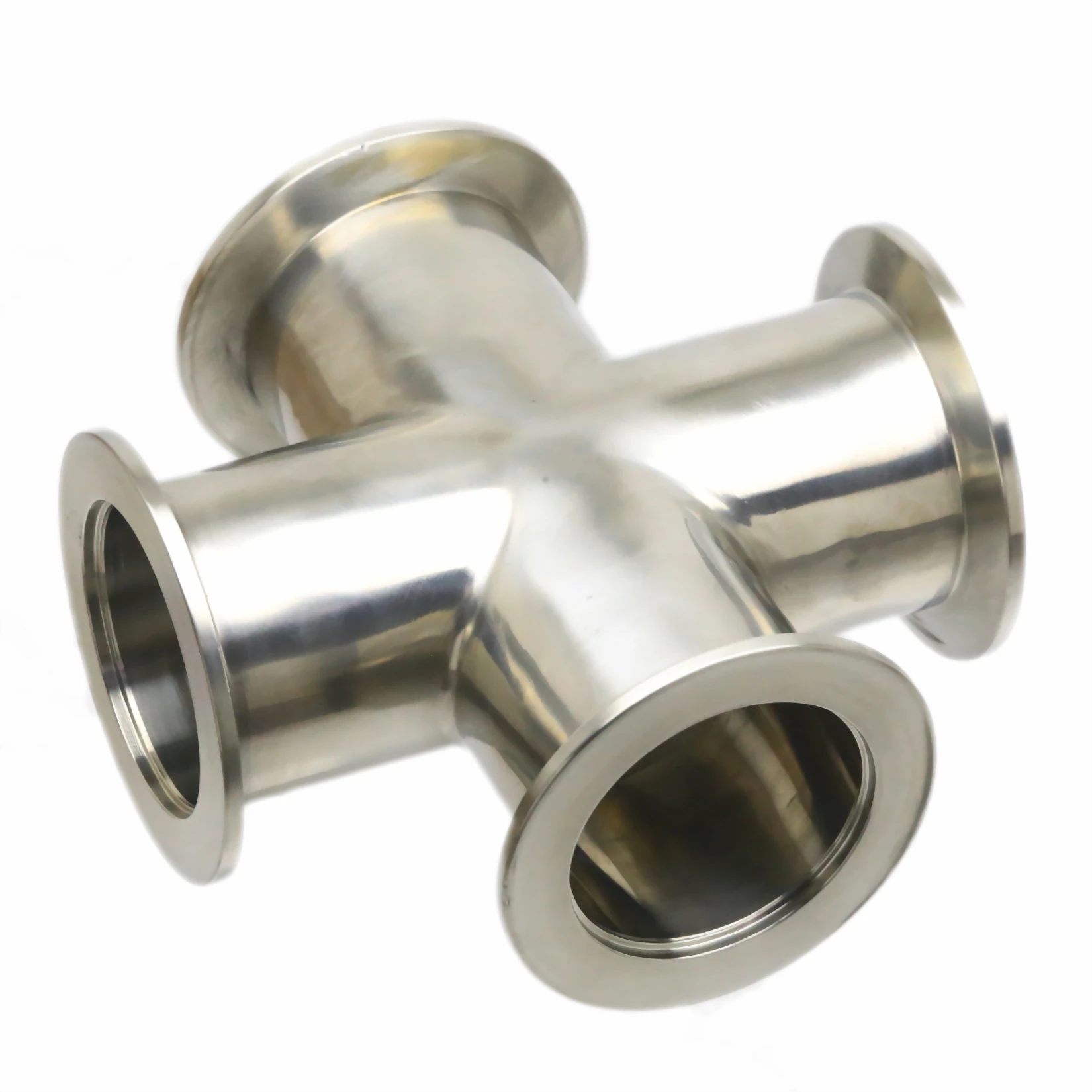 ISO-KF50(NW/KF-50) крест 4-way+ адаптер те же концы вакуумные фланцы фитинг SS304 из нержавеющей стали 304