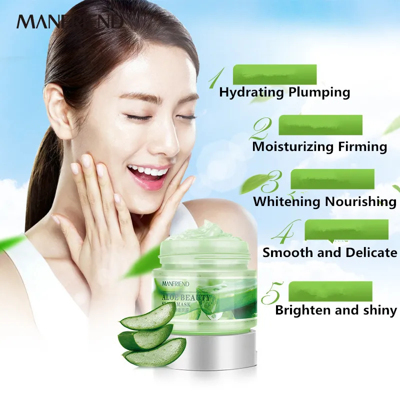 Perbaikan pelembab Masker Wajah Lidah buaya Krim Hydrating Cleanser