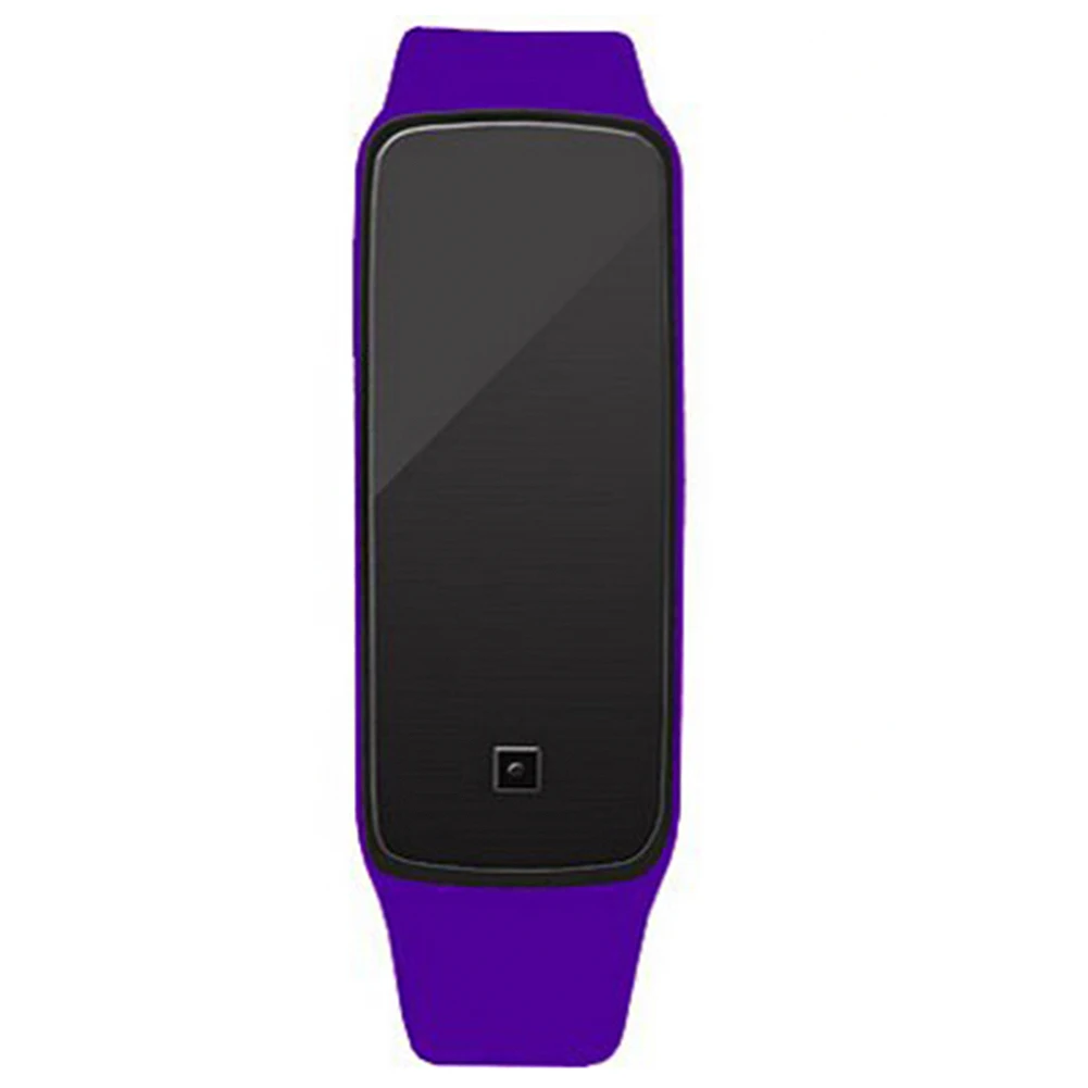

Unisex Casual Wristwatches Silicone Bracelet Sports Candy Color Watch Rubber LED Digital