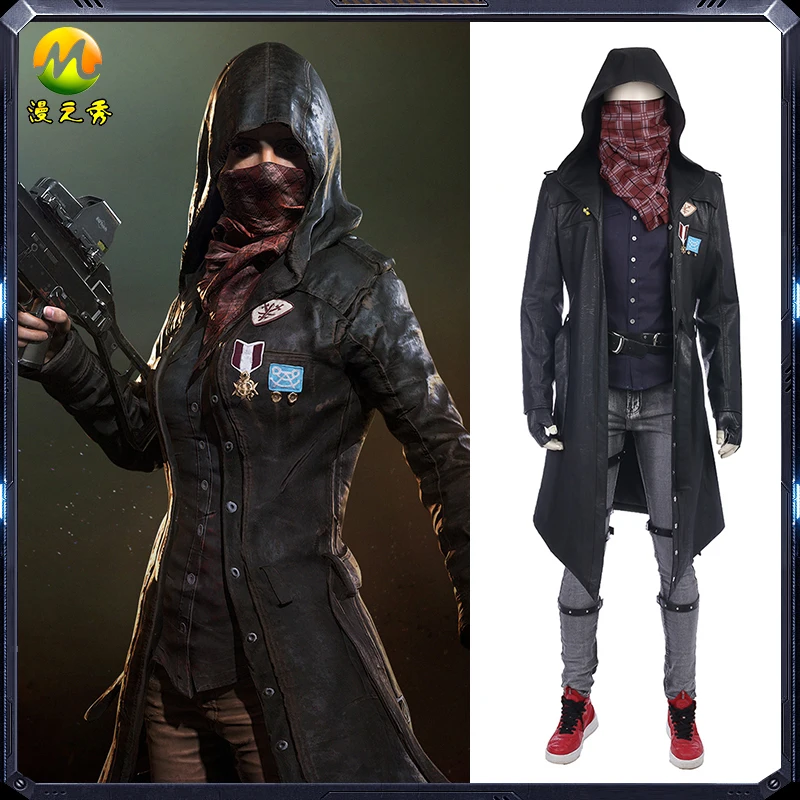 

Top Quality PLAYERUNKNOWN'S BATTLEGROUNDS PUBG Cosplay Costume For Men Halloween Customize